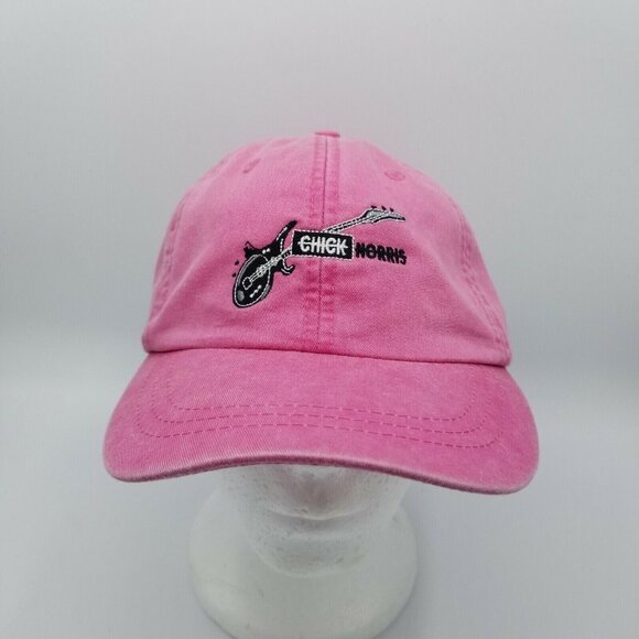 Adams Headwear Chick Norris Strapback Hat‎ Pink - Picture 1 of 7